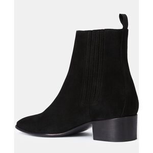 Women’s The‎ Kooples Black Suede Chelsea Boots Size 39 vestiaire 8 Ankle Booties
